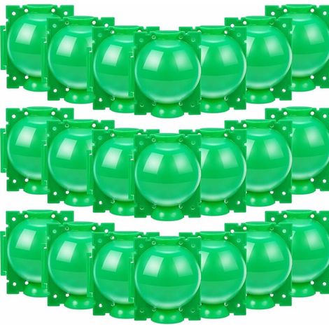 Boîte de bouturage pour plantes, boule de propagation, boîte à racines pour plantes de jardin, dispositif de greffage assisté, contrôleur de racines, botanique de bouturage et de racines, S, vert (20 (1/5)