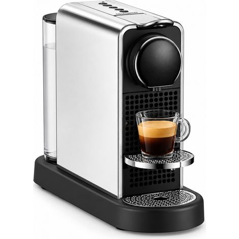 Nespresso CitiZ Platinum C140 Kapselmaschine von Krups (Titan)