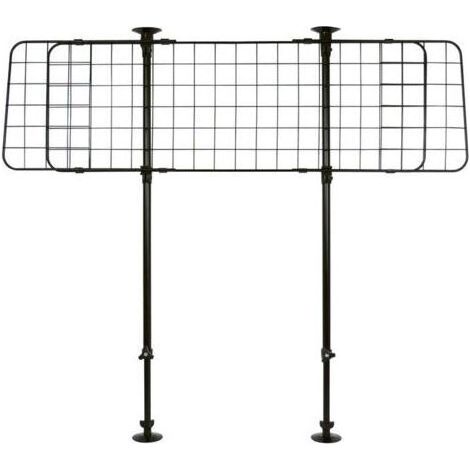 Grille pare-chien voiture - Réglable - Fixation au sol (1/5)