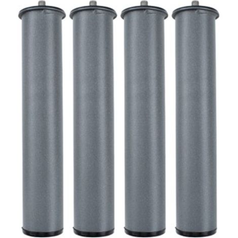 Set di gambe per base letto rotonda - 27 cm, GIBALTO