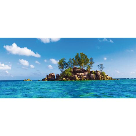 Ocean Island, photo murale intissée, 202 x 90 cm, 1 part