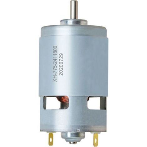 Micro moteur DC 12V24V grand couple lavage voiture eau robinet tondeuse moteur haute vitesse 775 moteur