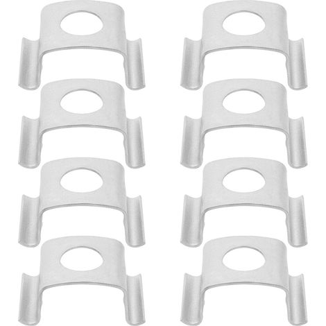 8pcs Automobile Brake Hose Metal Fixing Clips Brake Hose Pipe Retaining Holder Clip 34341163565 34340141371 481477 Compatible with BMW Series (1/5)