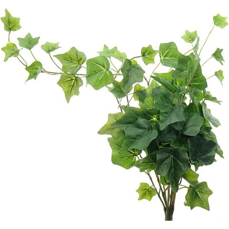 GASPER Englischer Efeu Grün als Ranke mit 78 Blättern 45 cm - Kunstblumen
