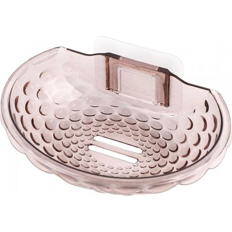 Porte-savon mural pour douche - Adhésif en acrylique - Sans perçage - Accessoires de salle de bain (1/5)
