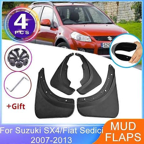 Schmutzfänger für Suzuki SX4 Fiat Sedici GY EY RW 20072013 Schrägheck-Schmutzfänger Spritzschutz Radlaufschutz Kotflügel Autozubehör--