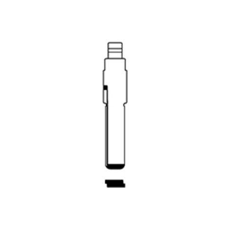SILCA HU66CH CHIAVE INSERTO P/RADIOC IRFH (AUDI-VW)