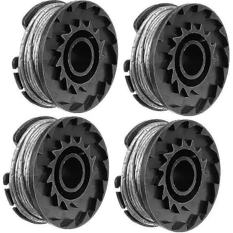 Lot de 4 bobines de fil pour coupe-bordures Bosch Easygrasscut 23, 26, 18, 18-230 (1/4)