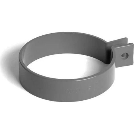 Support Gouttière PVC Graphite Système 63 (1/2)