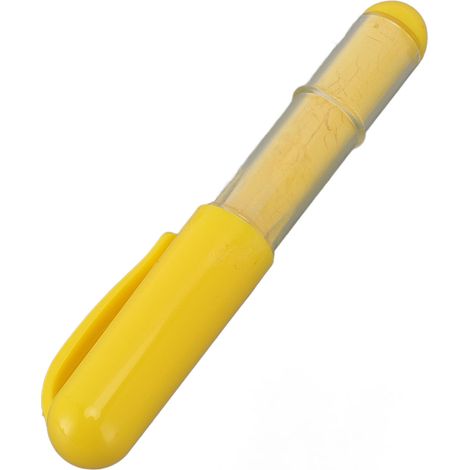 Stoffkreidemarker – Präzise Markierung, leicht zu entfernen, vielseitig einsetzbar, tragbar, zum Nähen, Quilten und Basteln, Gelb (1/5)