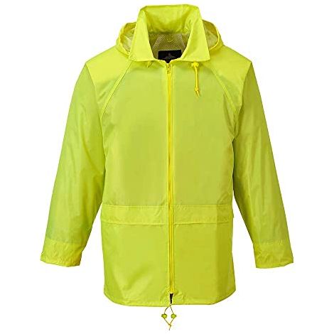 Giacca da pioggia classica colore: giallo taglia 4XL - Portwest (1/4)