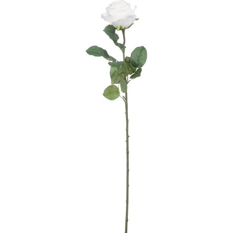 Mica künstliche Rose creme 69 cm Dekoblumen