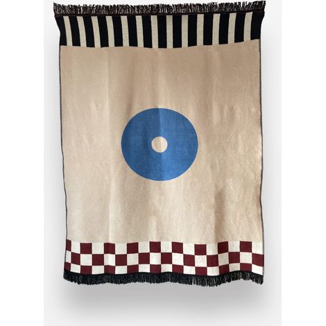 Coperta per assistenti in cotone Blue Cloud (1/4)