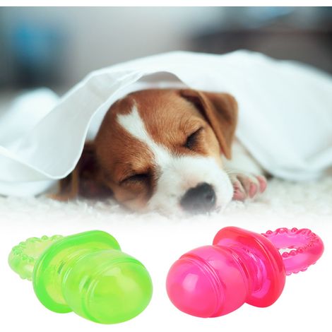 Lot de 2 jouets à mâcher pour chiots et chats, pour nettoyer les molaires et favoriser le dressage. (1/5)