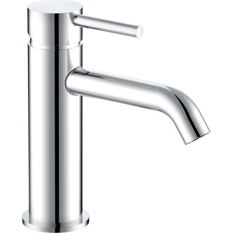 Mélangeur lavabo moderne complet chromé