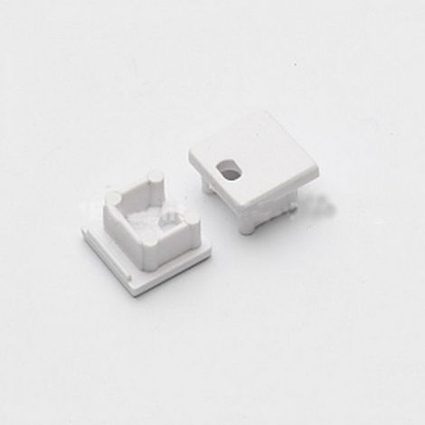 PROVISTON Endkappen Für LED Aluminiumprofil Led-Beleuchtung Indirekte Beleuchtung LED Leisten 2 Stück