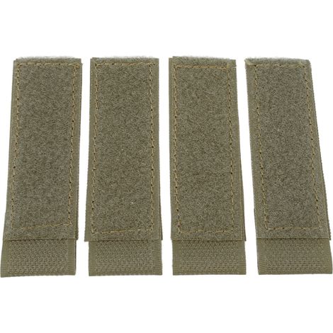 4 Pièces Attaches Nylon à Clip pour Équipement Tactique, Accessoires de Gilet de Combat Chasse Tir Vert Olive
