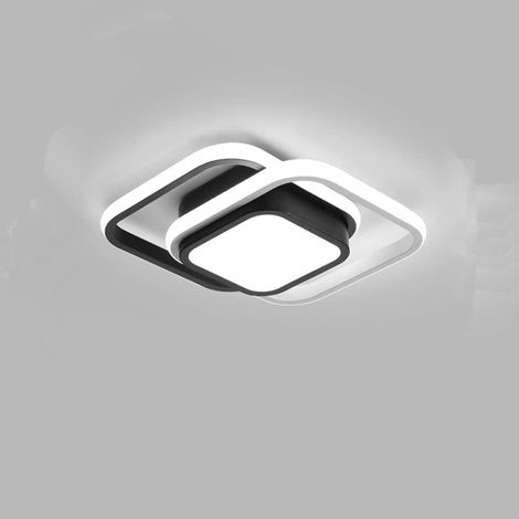 Lampada da soffitto 22W, plafoniere a LED moderne, lampadario a LED integrato 1760lm per soggiorno camera da letto 6000K (bianco iteddo) [Classe di efficienza energetica A+++] (1/5)
