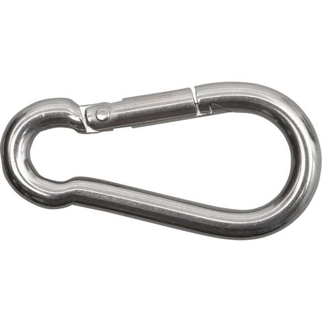 Moschettone Acciaio inox A2 SWG 680 304 006 80 (L x L) 60 mm x 6 mm