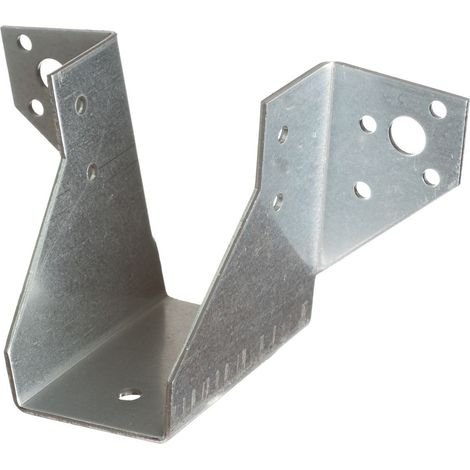 Sabot poutre lourde galvanisé pour poutres de 4.5 x 12.5 cm - Par (1/2)