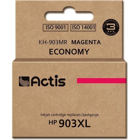 Actis KH-903MR ink (replacement for HP 903XL T6M07AE Standard 12 ml magenta) - New Chip