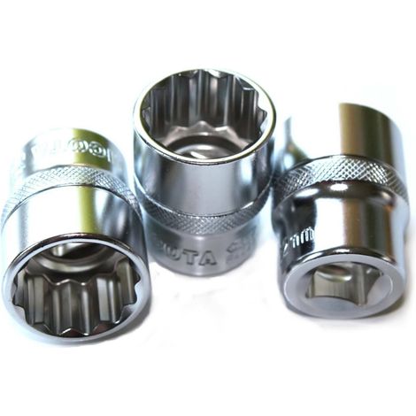 Stecknuss 1/2 Zoll, 17mm Nuss, Cr-V, für Knarre, Ratsche