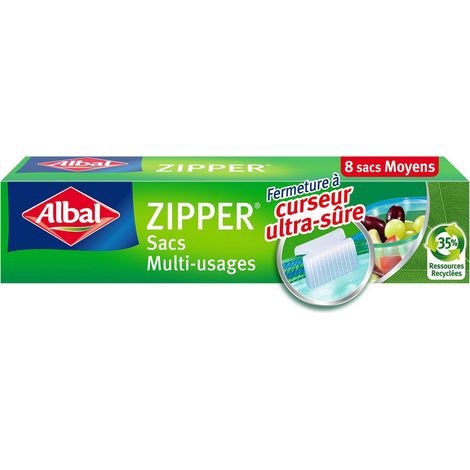 Mittlere Gefrierbeutel im Format X8 - Albal