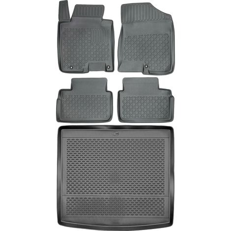 Juego de alfombrillas para Kia Ceed II Kombi (2012-2018) - Alfombrilla para coche + alfombrilla para maletero (1/5)