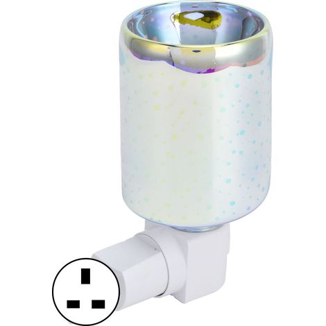 à bougies électrique 3D cylindrique chauffe cire sans fumée (1/4)