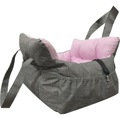 Siège de Voiture pour Chien, siège d'appoint Confortable et étanche pour Animaux de Compagnie, avec Sac de Rangement (1/5)