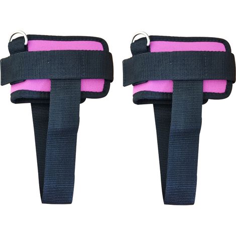 Ankle Strap - Adjustable Neoprene Fitness Strap for Cable Machine - Glute Thighs Calves Training - 1 Pair (1/5)