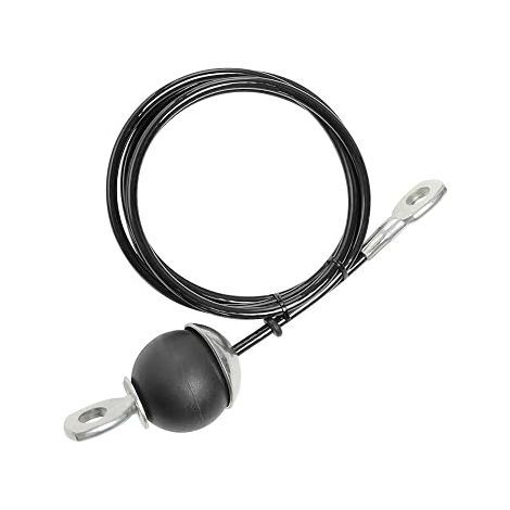 Câble de musculation à poulie, longueur 2 m, accessoire pour exercices de tirage et de triceps, compatible avec équipement de salle de sport multifonctionnel (1/5)