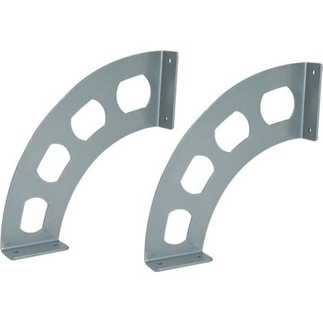 1CP REGGIMENSOLA 'BOOMERANG' cm 20 - colore argento