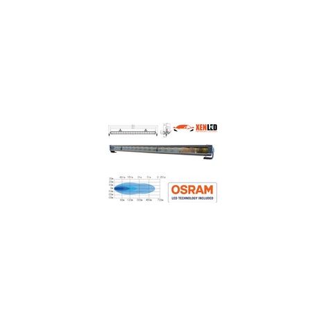Barre LED XENLED - PROFIL RANGE 22 - 90W - Homologué R112 et R10 - 7000Lms LED OSRAM (1/5)