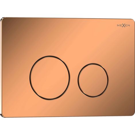 Mexen Tex 06 Spültaster Edelstahl, Roségold glänzend - 6106-09 (1/2)