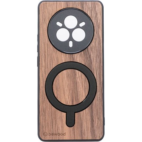 Custodia in legno Bewood per Realme 14 Pro 5G NOCE AMERICANO con MagSafe (1/2)