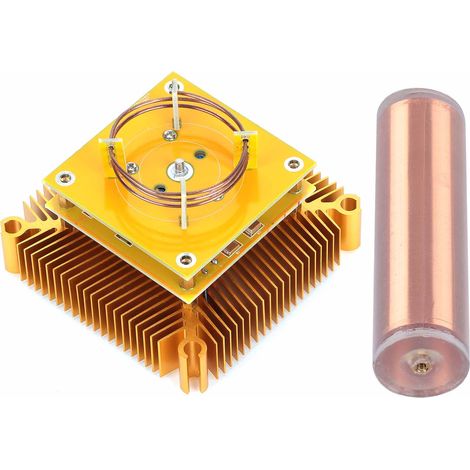 Spulenplasma-Lautsprecher für Tesla-Modelle, automatische Beleuchtung, Desktop-Spielzeug, AC100–240 V, EU-Stecker (1/5)