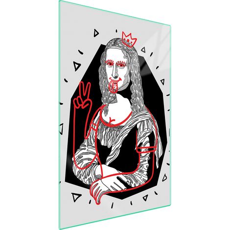 PLANCHE À DÉCOUPER EN VERRE 35x52 Pop Art (1/5)