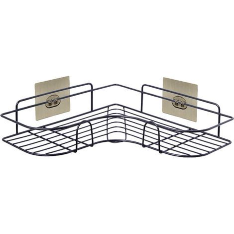Shelf - Shampoo Storage Rack - Adhesive Shower Organizer - Bathroom Accessory - 1 Unit