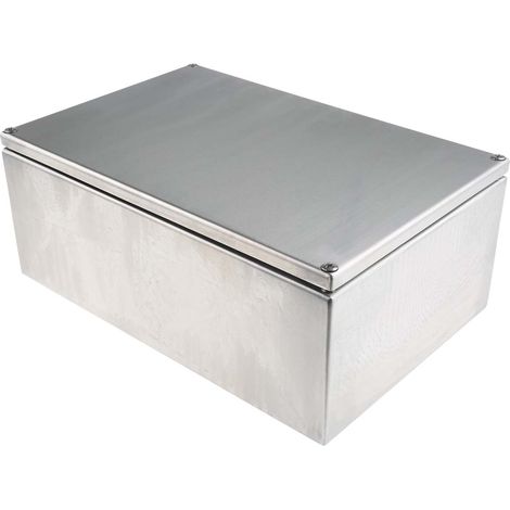 Boîtier de jonction RS PRO en Acier inoxydable 304 dim. ext. 200 x 300 x 120mm, IP66 ( Prix pour 1 ) (1/3)