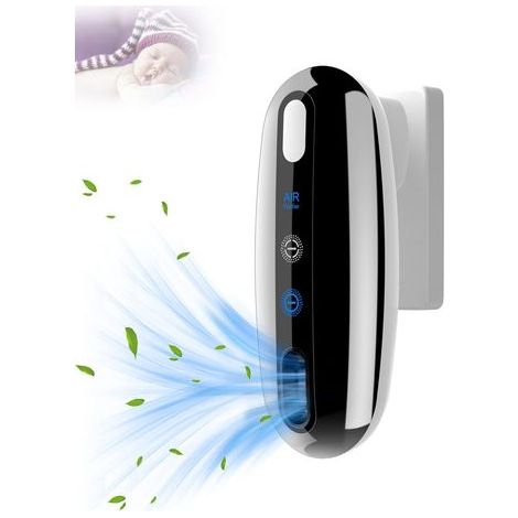 Purificateur d'air Ionizer.Ionisateurs d'air domestique .Purificateur d'air à brancher.Ioniseur d'air pour la maison. la chambre à coucher et la salle de bain pour nettoyer les odeurs (1/5)
