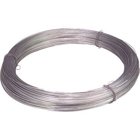 Galvanisierte Drahtrolle 5 kg. Nr. 20 - 4,0 mm.