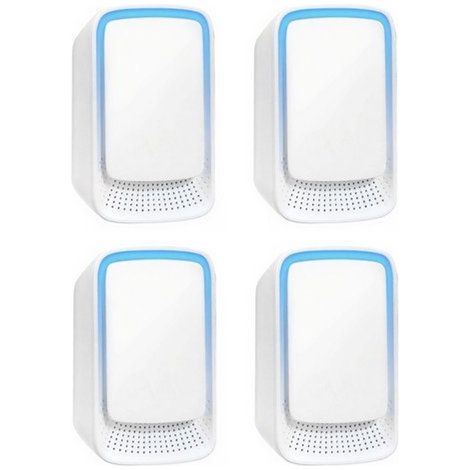 Set mit 4 Mini-Ionen-Luftreinigern für den Heimgebrauch,ideal für kleine Räume (1/4)