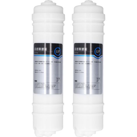 Cartouche de filtration ultrafiltration fibre creuse 10 pouces, 2 pièces, remplacement rapide pour filtre à eau (1/5)