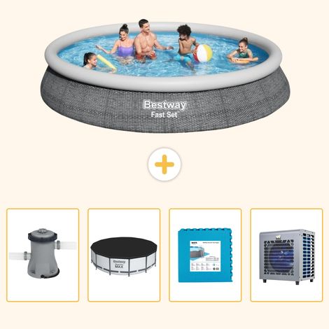 Bestway Bestway Fast Set Ronde - 457x84 cm - 5-pièces S290 (1/5)