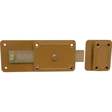 F.lli Facchinetti FERROGLIETTO SERRATURA LEGNO APPL. 6 M. CIL/STACCATO Art. P60 E.60 2.00 pz
