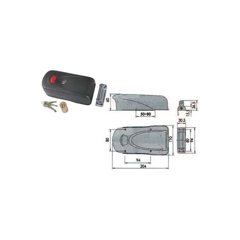 ELETTROSERRATURE PER PORTE IN FERRO CON PULSANTE INTERNO 1A731  (1A731.00.0)    CISA