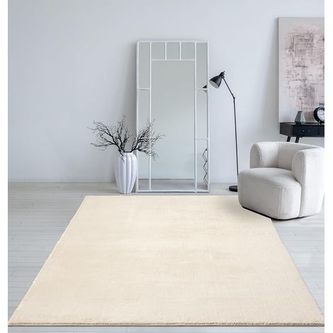 1 Tapis Moelleux À Poils Courts, Aspect Fourrure, Dessous Antidérapant, Lavable 30 Degrés, Salon Chambre (1/5)