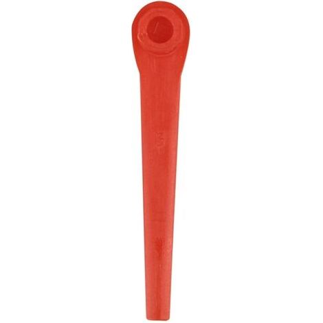 Lame Plastique Pour Taille-Haie - Compatible Avec Taille-Haie À Fil Et Sans Fil - Lot De 100 Pièces - Rouge