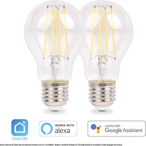 Bipack lampadina goccia A60 SM WIFI